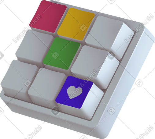 mini keyboard PNG, SVG