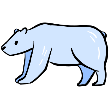 Oso polar PNG, SVG