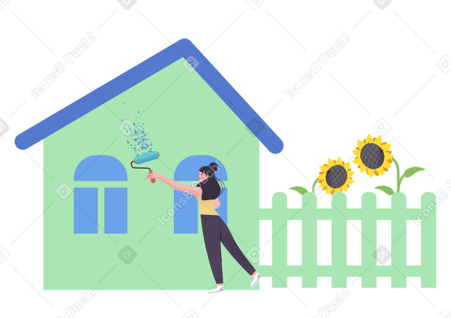 House renovation PNG, SVG