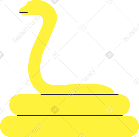 ヘビ のpngとsvgでのイラスト