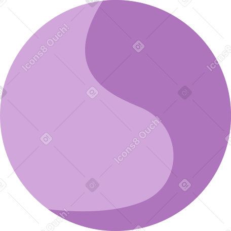 purple ball PNG, SVG
