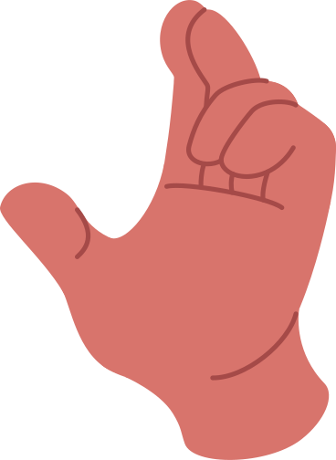 finger, die etwas halten PNG, SVG