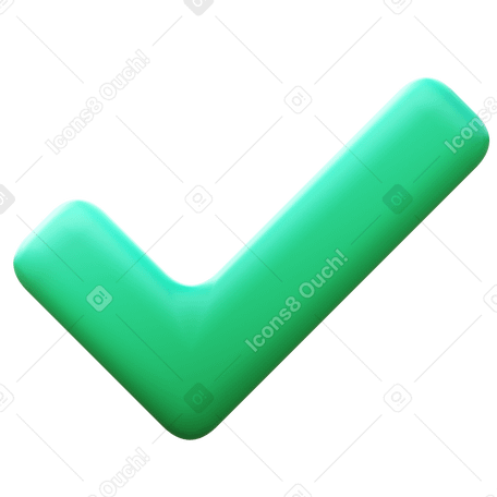 3D done PNG, SVG