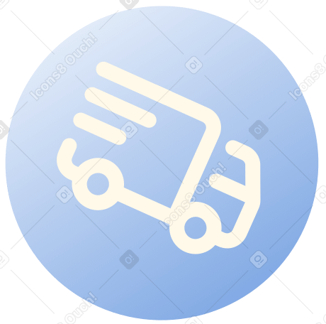 Icône de camion de livraison PNG, SVG