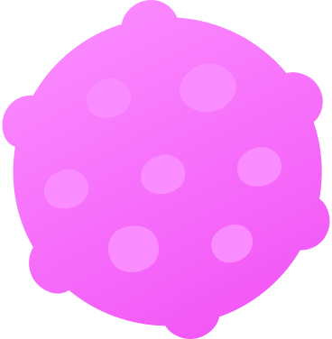 pink virus PNG, SVG