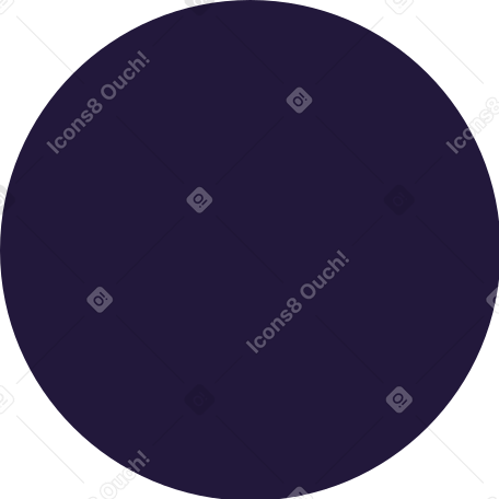 circle-3-black Illustration in PNG, SVG