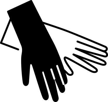 Перчатки в PNG, SVG