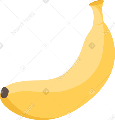 банан в PNG, SVG