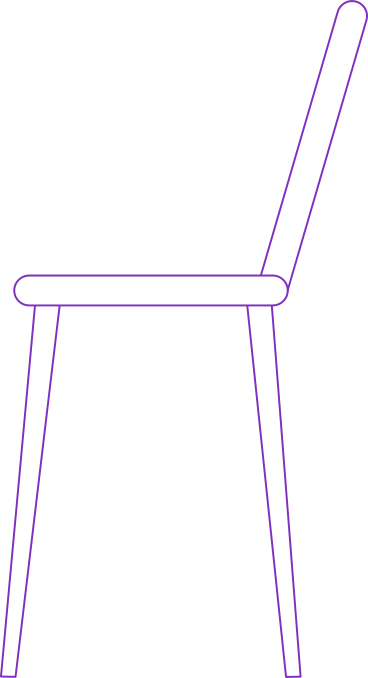 high chair with back PNG, SVG