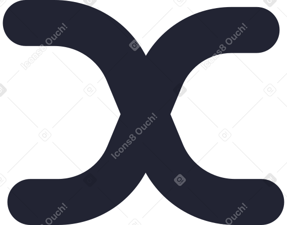 ось x в PNG, SVG