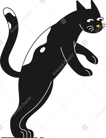 Chat noir PNG, SVG