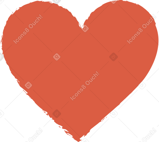 heart-red PNG, SVG