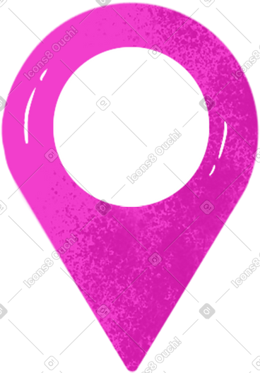 Pink texture marker PNG, SVG