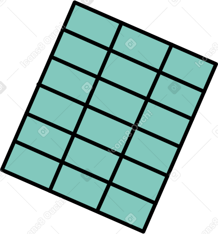 excel table PNG, SVG