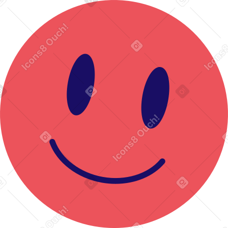 smiling face icon PNG, SVG