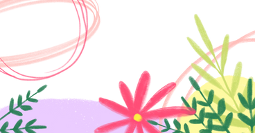 繊細な色合いの花と抽象的な背景 PNG、SVG