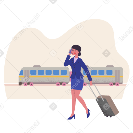 기차 여행 PNG, SVG