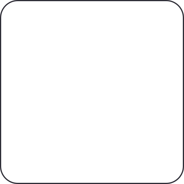 big white square with rounded corners PNG, SVG