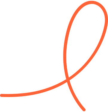 Curly line red PNG, SVG