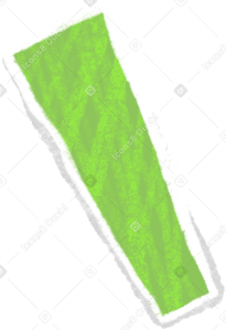 green rectangular confetti Illustration in PNG, SVG