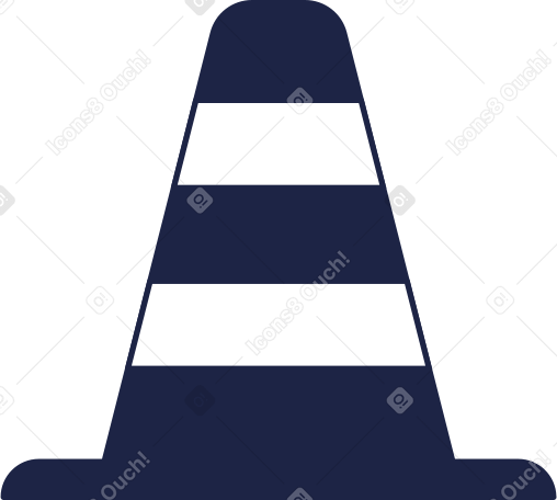 cône de signalisation PNG, SVG