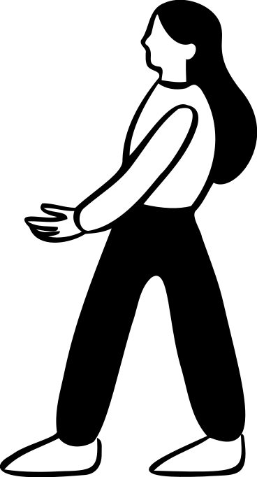 Woman carrying something heavy PNG, SVG