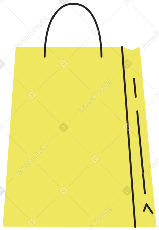 sac de courses PNG, SVG