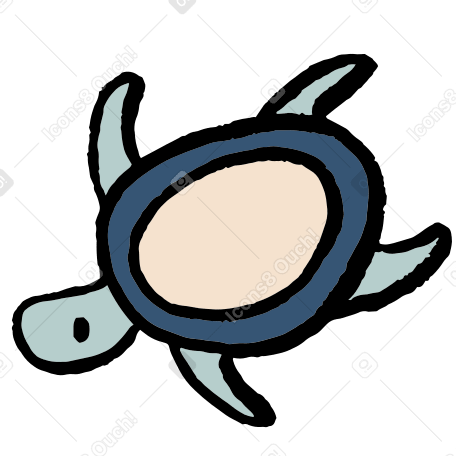 Черепаха в PNG, SVG