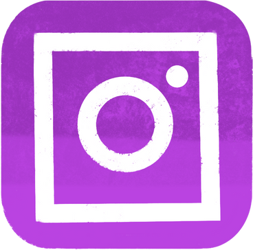 purple instagram logo PNG, SVG
