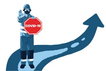 Stop COVID-19 PNG, SVG