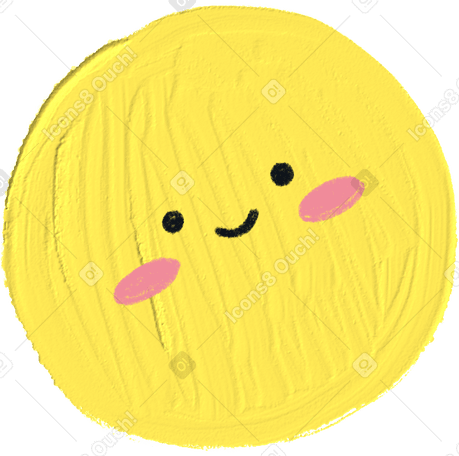 yellow smiley PNG、SVG