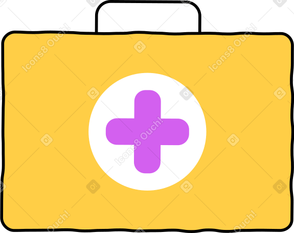 first aid kit Illustration in PNG, SVG