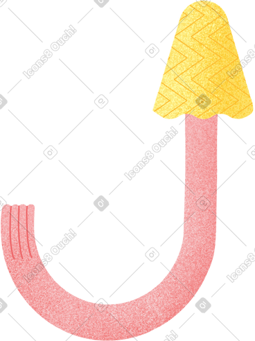 Yellow sleeve hand PNG, SVG