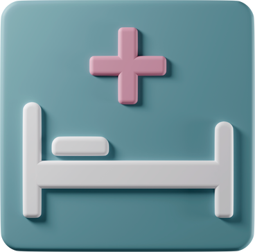 Hospital bed icon PNG, SVG