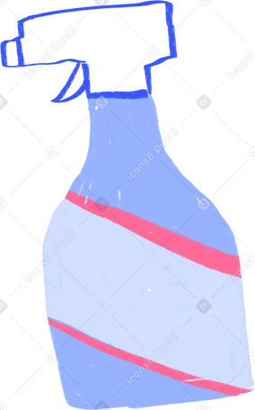 spritzer bottle Illustration in PNG, SVG
