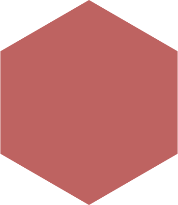 burgundy hexagon PNG, SVG