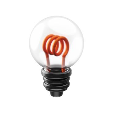 Light bulb в PNG, SVG