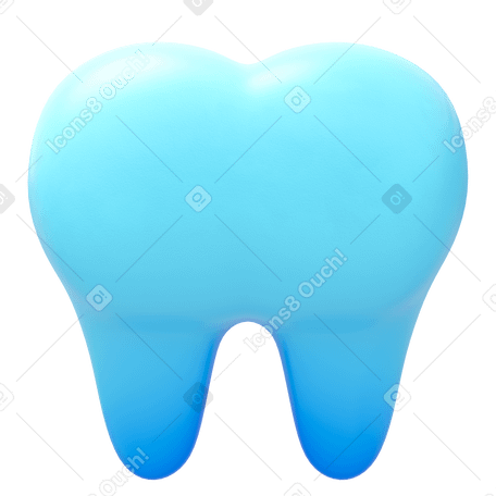 3D tooth PNG, SVG