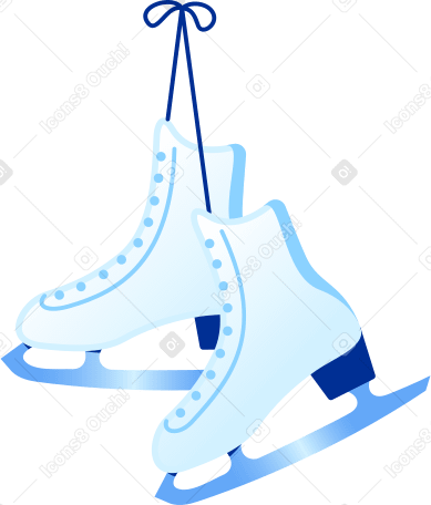pair of ice skates PNG, SVG