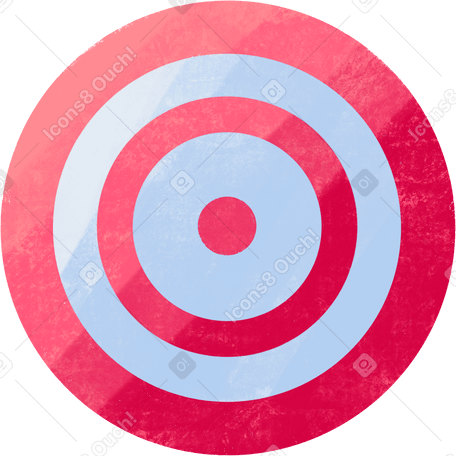 pink target PNG, SVG