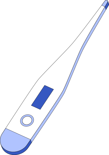 digital thermometer PNG, SVG