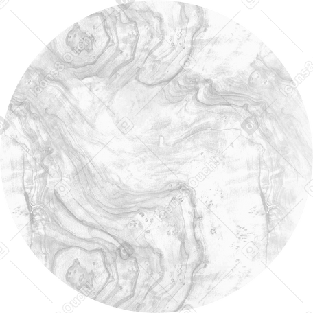 Círculo com textura de mármore PNG, SVG