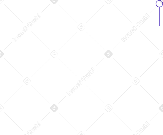 Декор белой линией в PNG, SVG