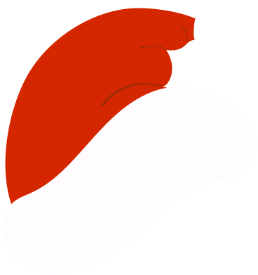 圣诞帽 PNG, SVG