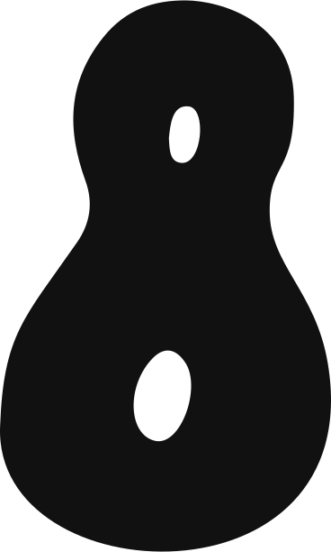 Numero 8 PNG, SVG