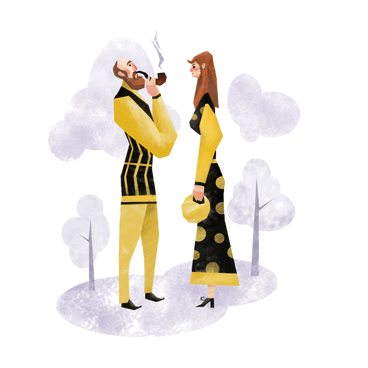 Man and woman PNG、SVG