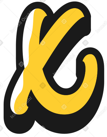 lowercase letter x Illustration in PNG, SVG