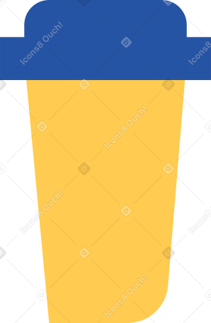 cup with a lid Illustration in PNG, SVG
