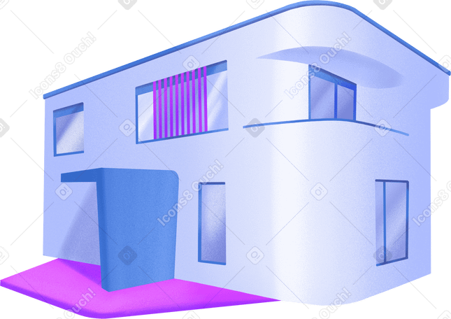 modern minimalist house PNG、SVG