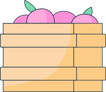 fruit box PNG, SVG
